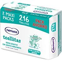 Nenuco Dermosenstive Toallitas para Bebé - Maxi Pack 216 unidades